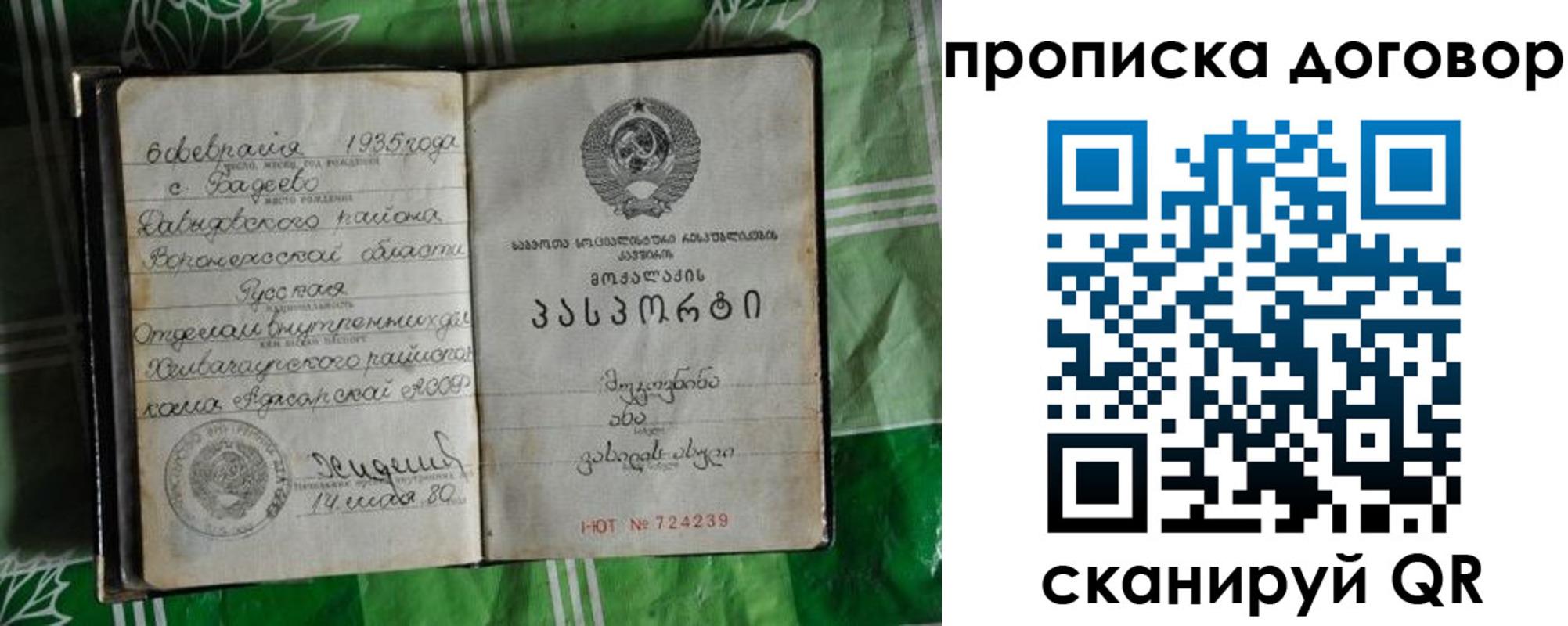 прописка в Бикине